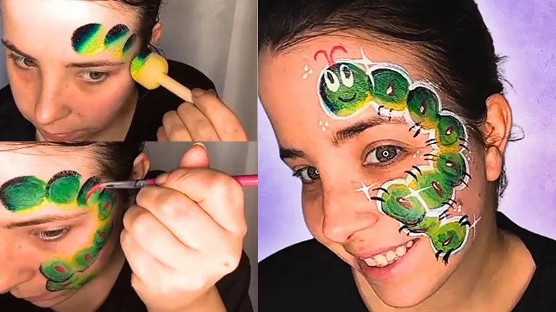 Fun & Simple Caterpillar Face Paint Ideas Your Kids Will Love