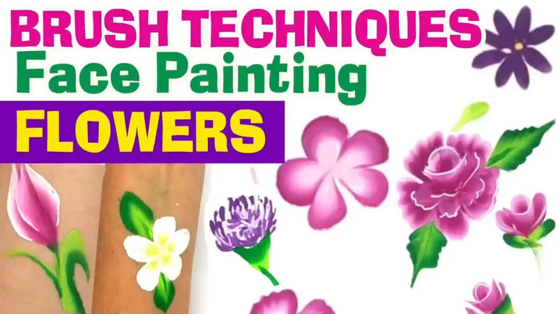 Flower Face Painting Tutorial – Easy Steps for Beginners