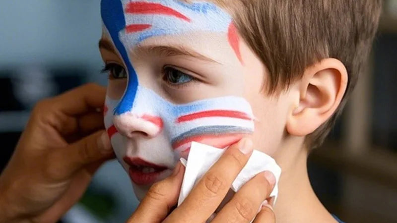 How to Remove Face Paint Stains Safely: Parent's Guide to Clean Skin & Clothes