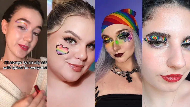 6 Fun & Easy Pride Month Makeup Looks to Celebrate Love & Color
