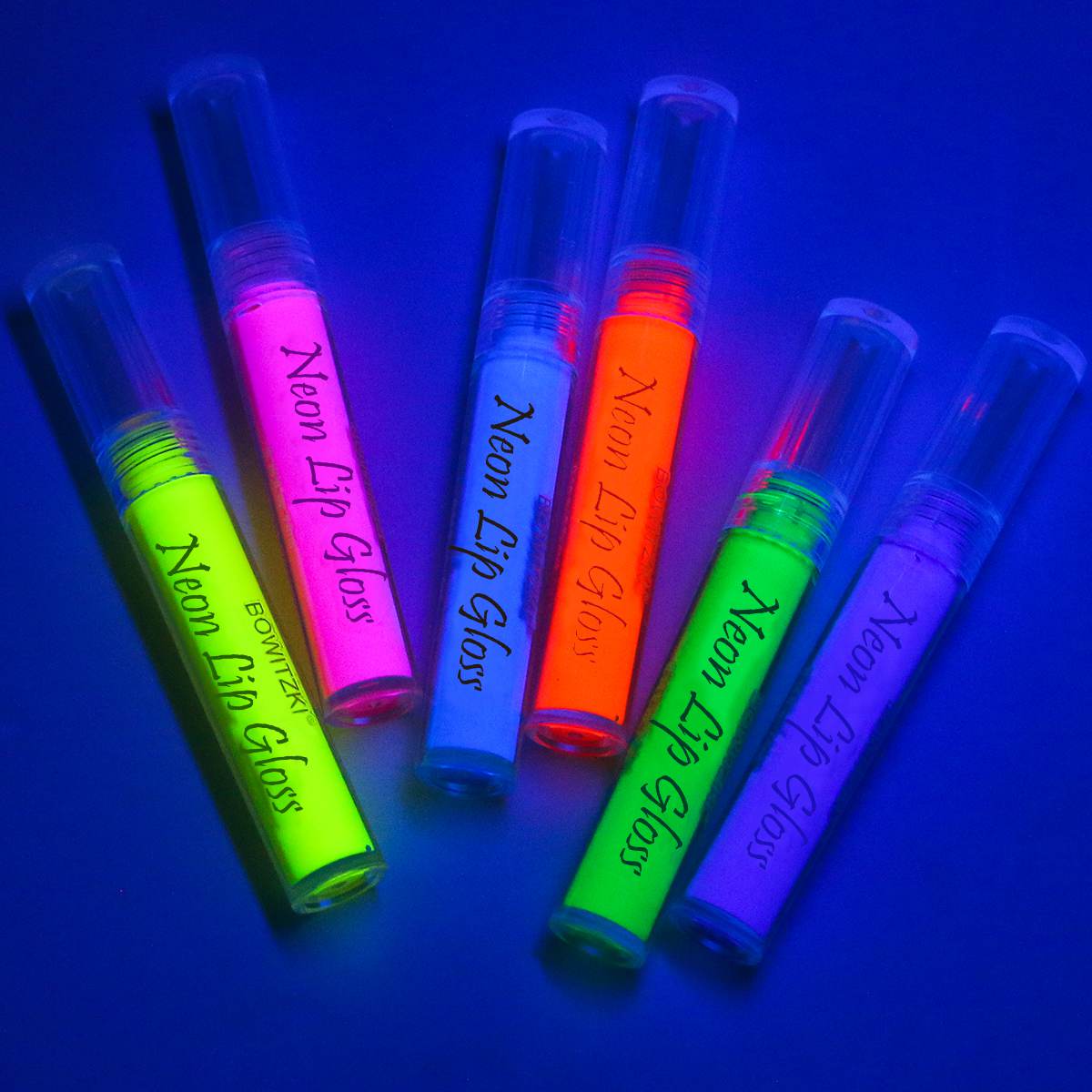 UV Neon Lip Gloss Set