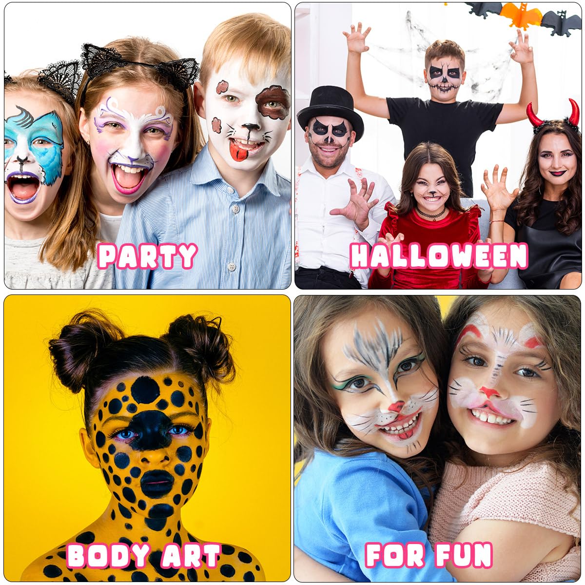 23 Colors Face Paint kit For Kids