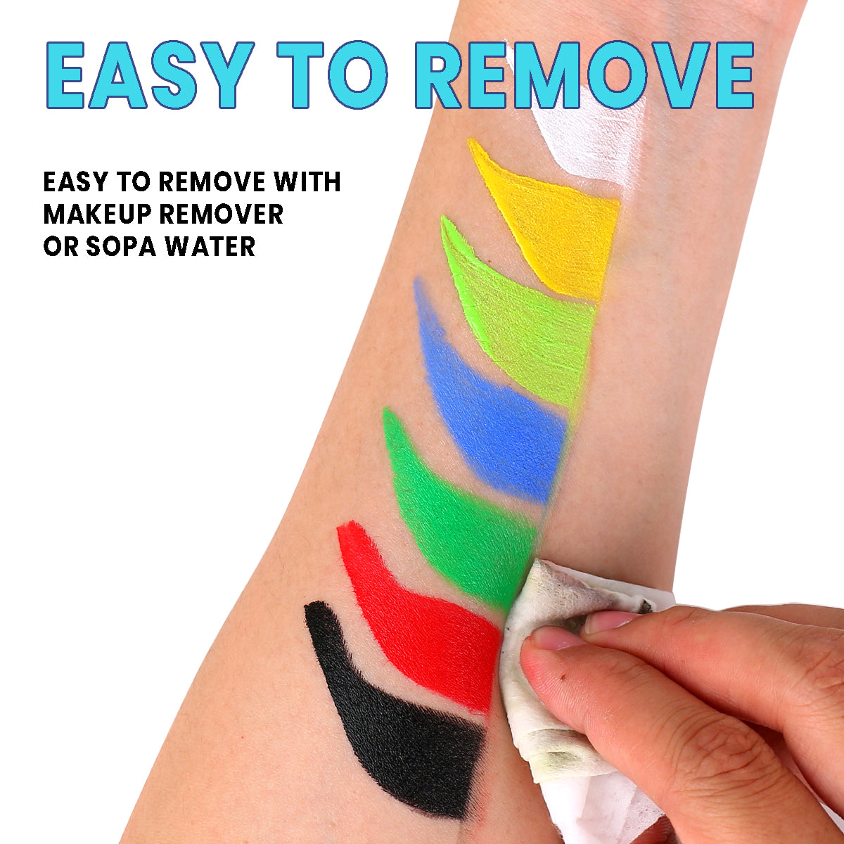 Waterproof Oil Based Face Paint - Bright Green