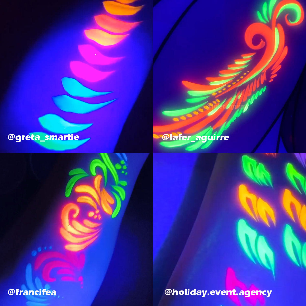 30g FX Face Body Paint Cake - Neon Green