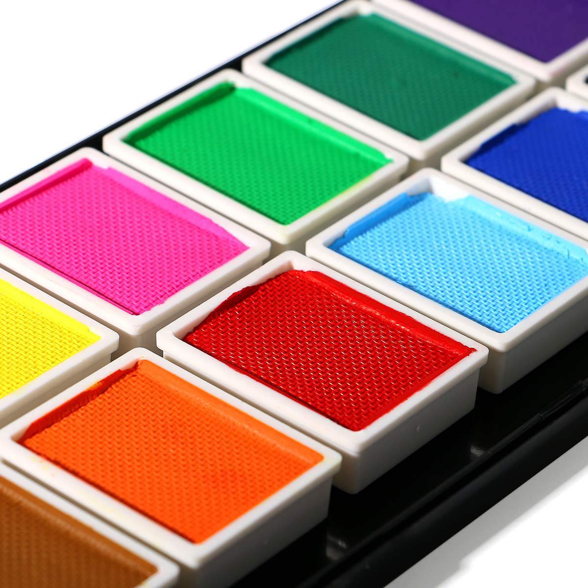 Professionelle Gesichtsfarbe, klassische Palette