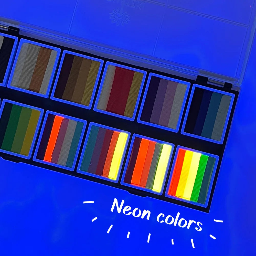 Professional One Stroke Face Paint Palette-Dream
