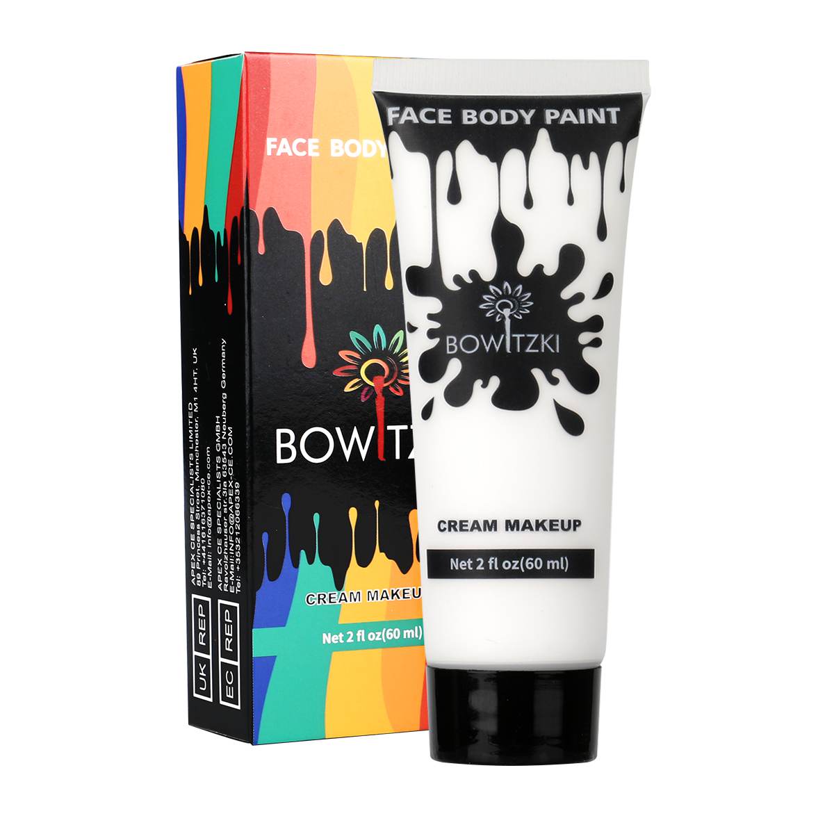 Water Based Face and Body Paint Cream
