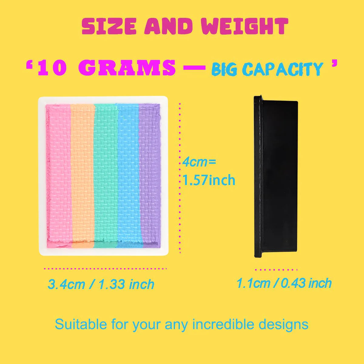 10g One Strokes Refill - pastel rainbow