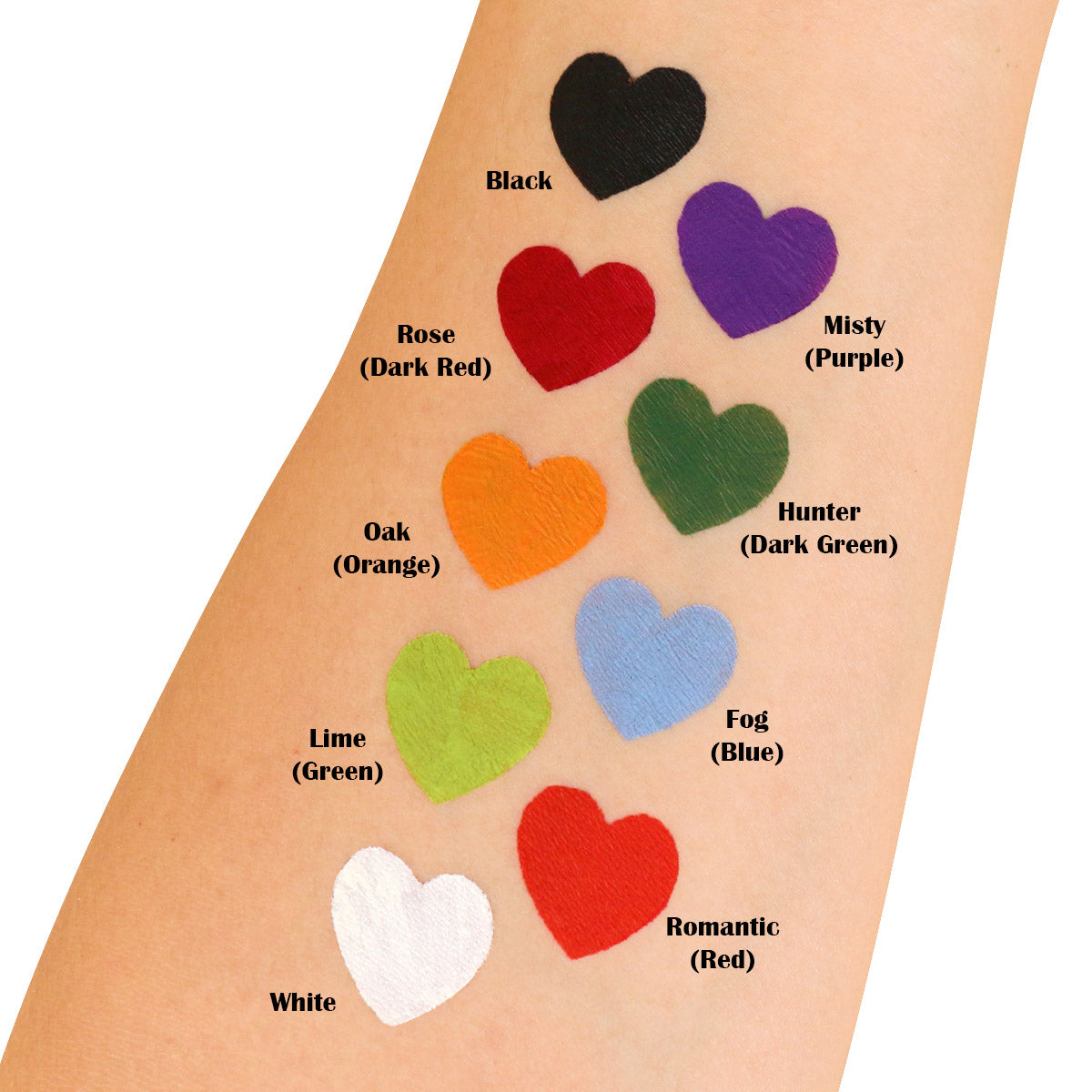9 Colors Face Paint Eyeliner Magic Palette-Halloween