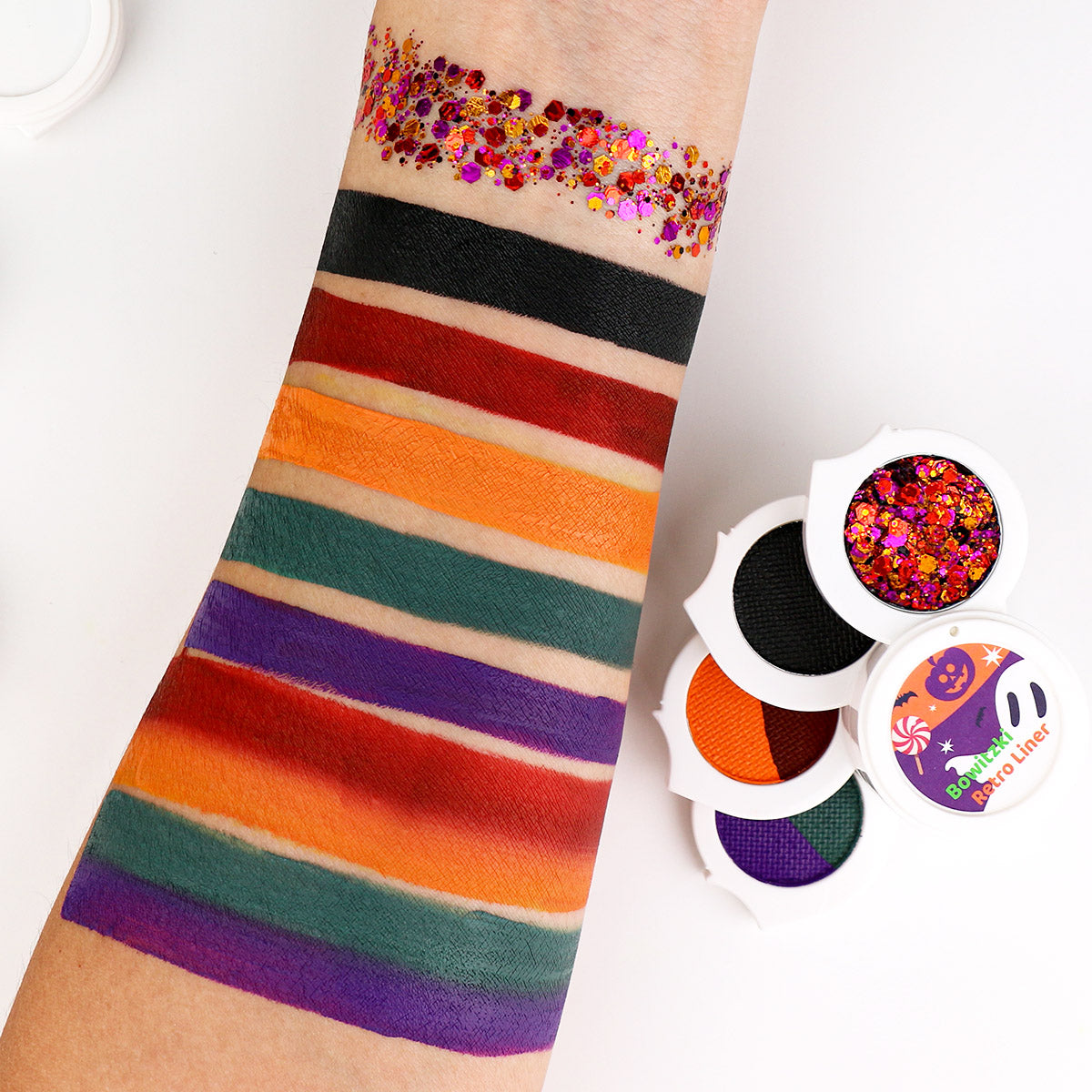 Retro Eyeliner Kit with Glitter - Halloween