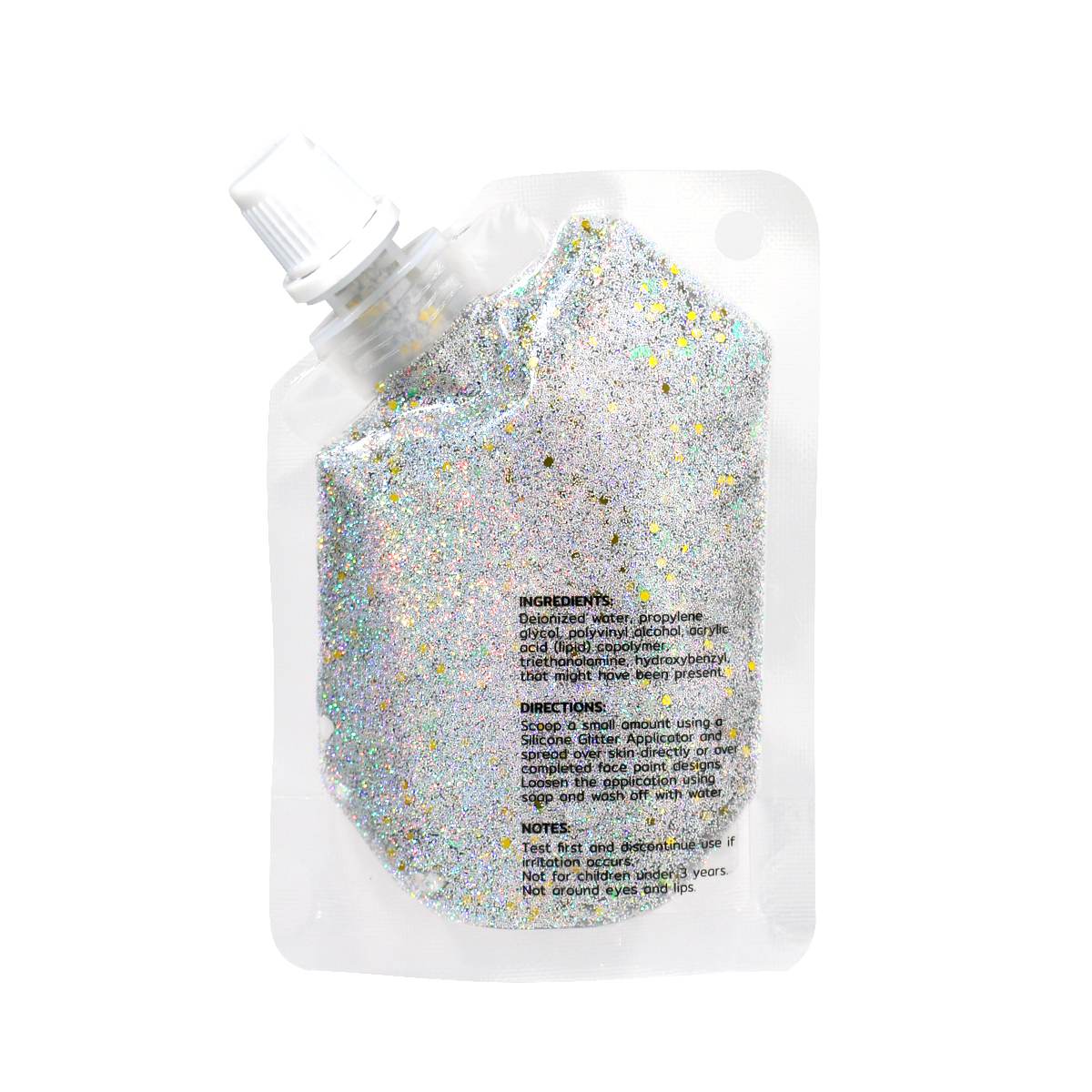 Chunky Glitter Gel - Chrome Gold