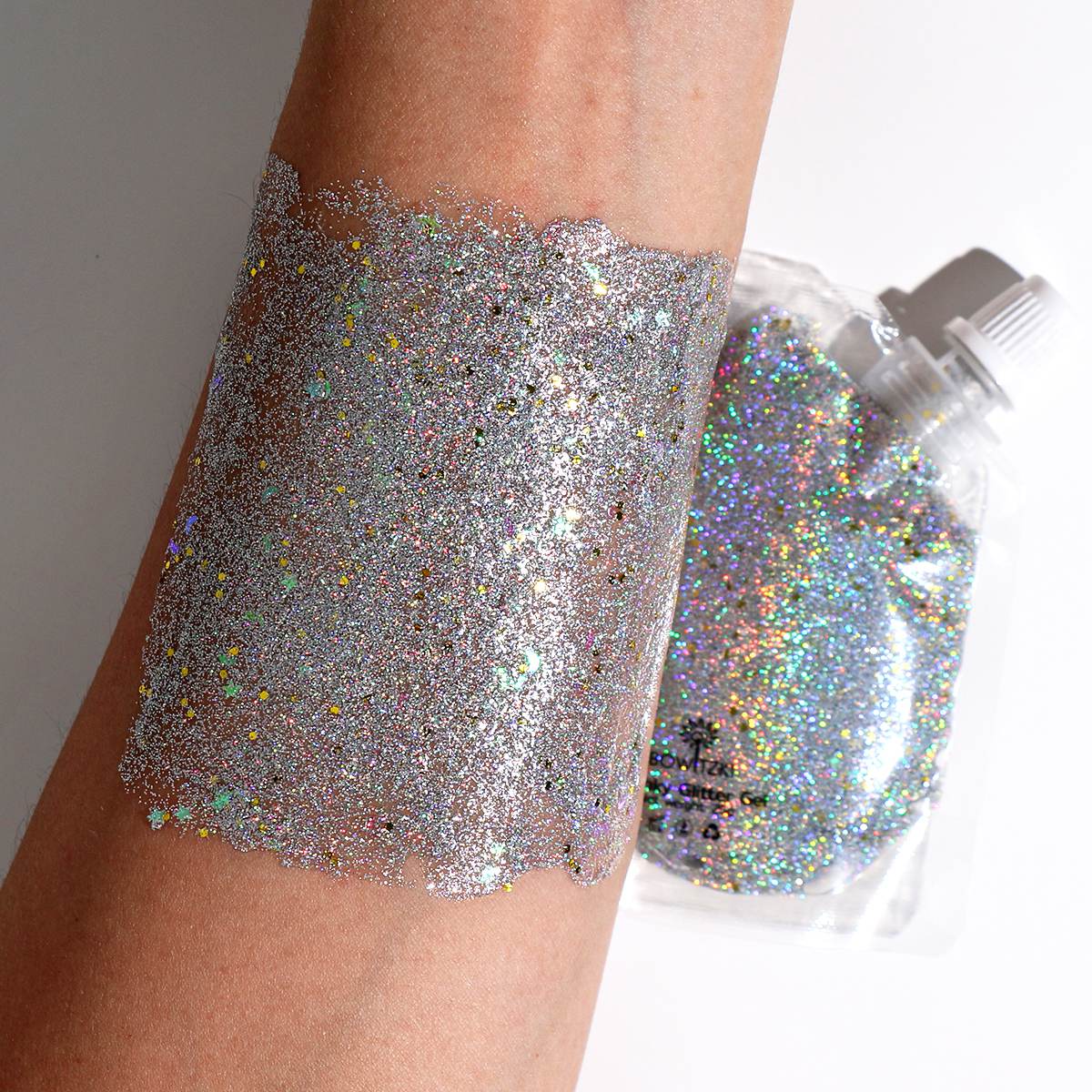 Chunky Glitter Gel - Chrome Gold