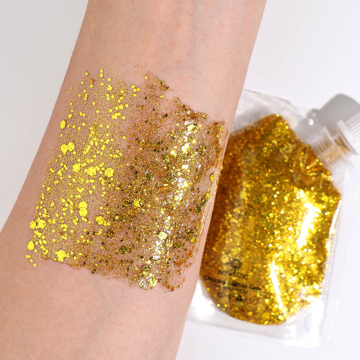 Chunky Glitter Gel - Gold