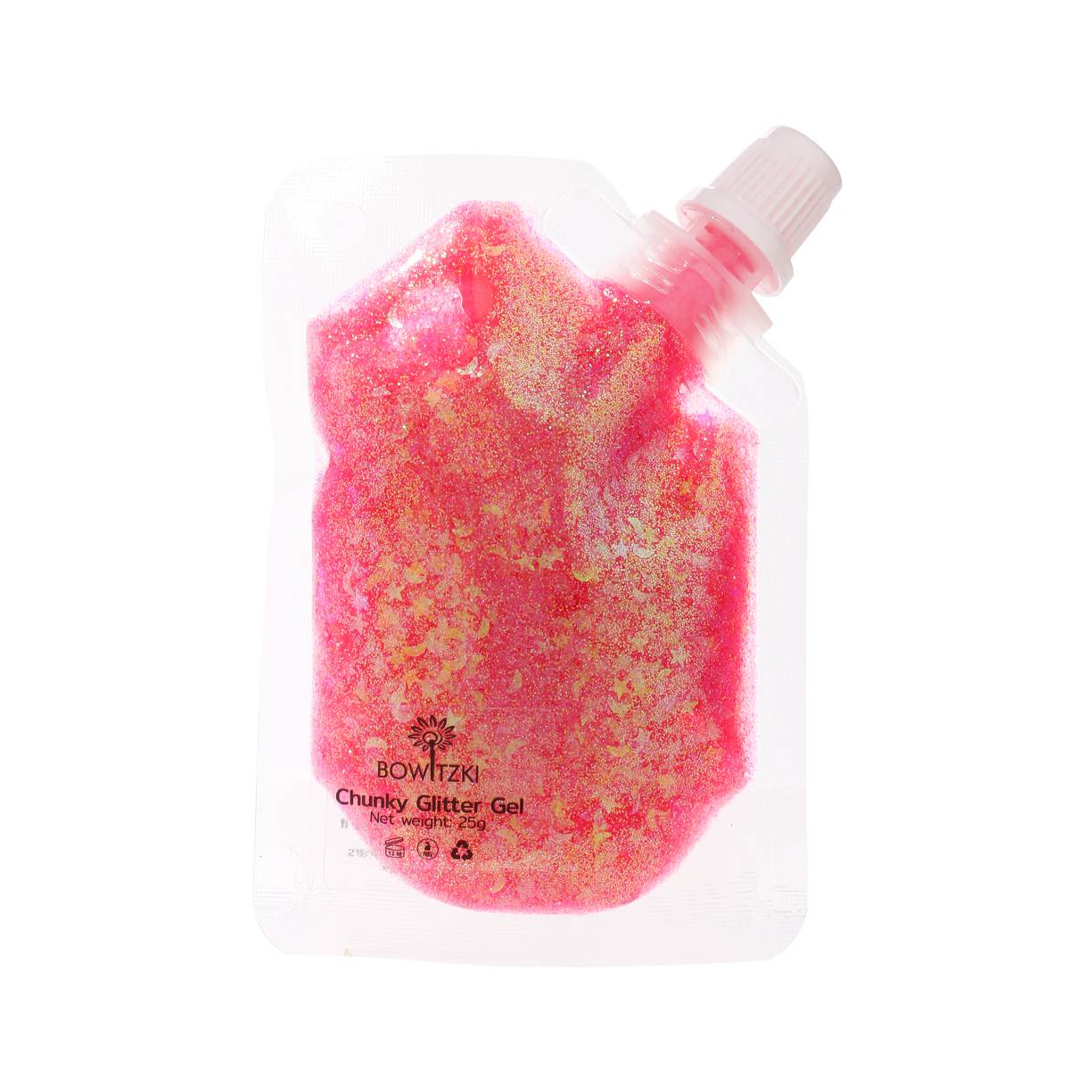 Gel de purpurina gruesa - Melocotón