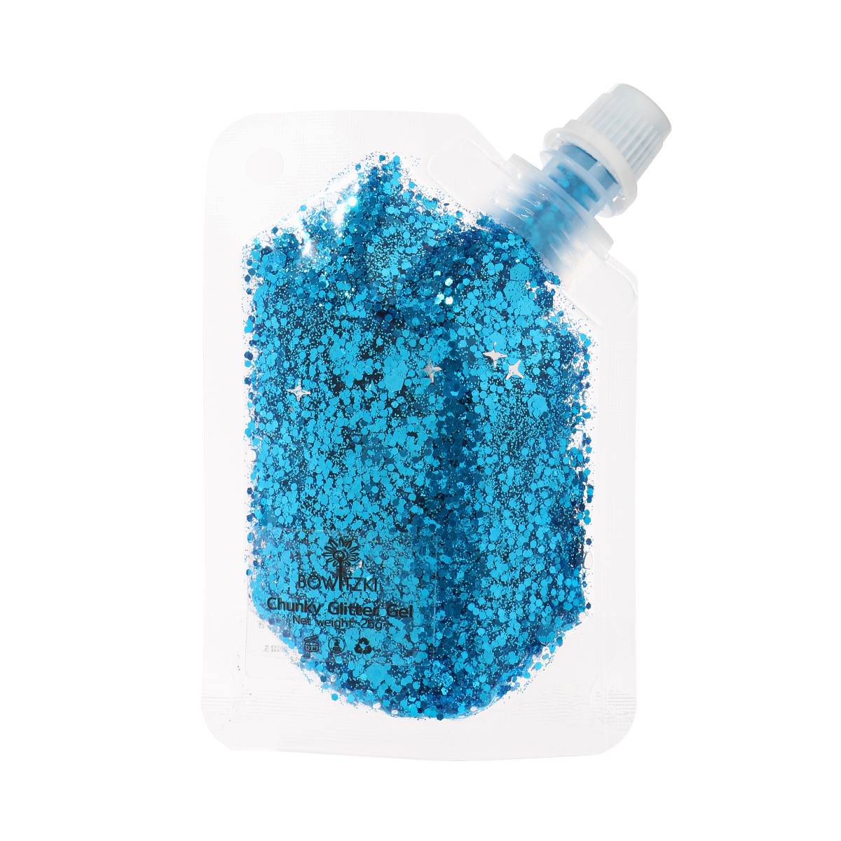 Chunky Glitter Gel - Sky Blue