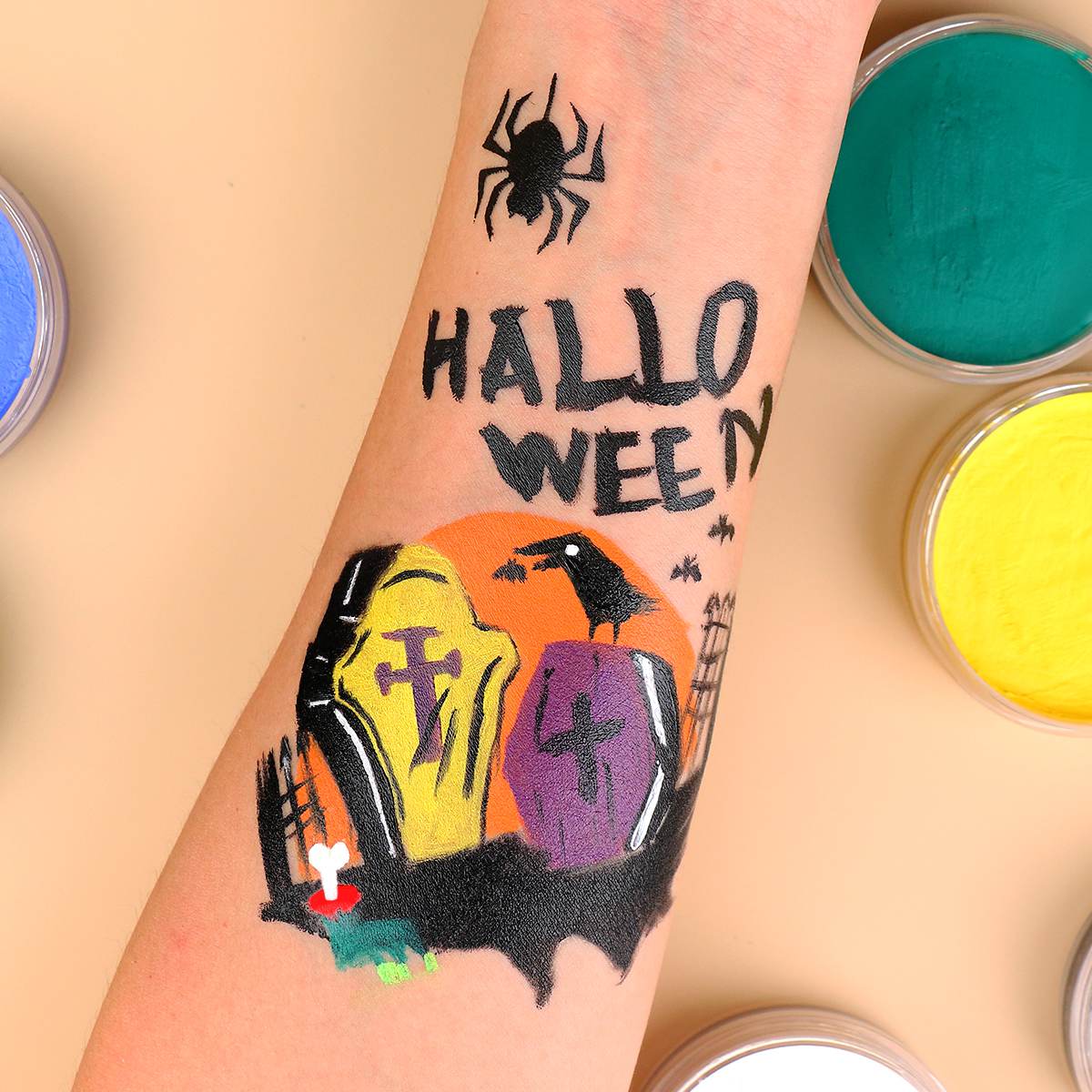 Waterproof Oil Based Face Paint - Pink
