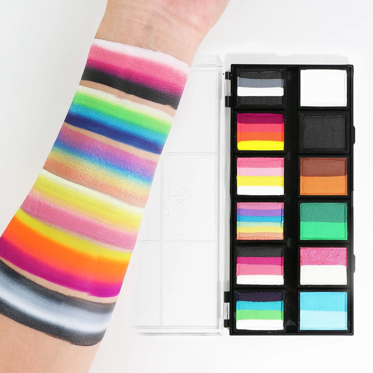 Professional One Stroke Face Paint Kit _ Carnival