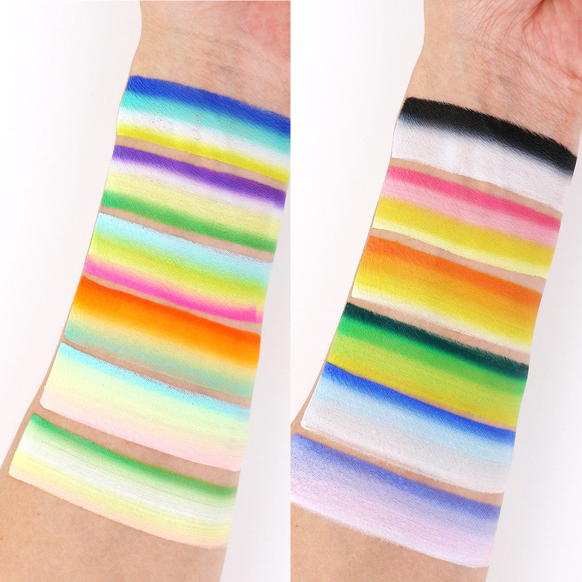 Professional One Stroke Face Paint Kit _ Green