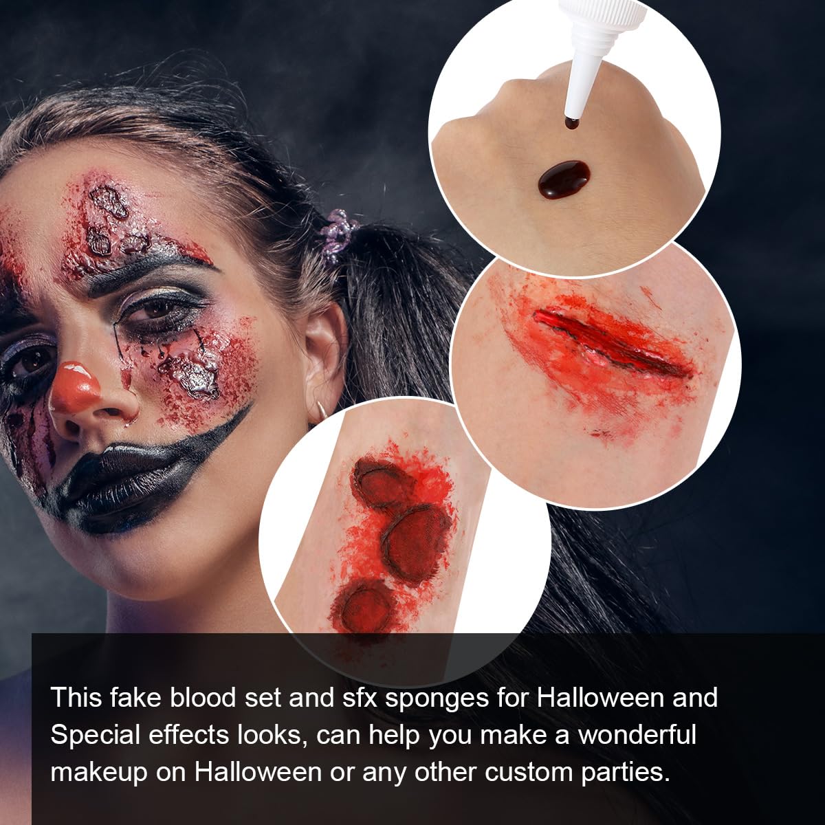 Bowitzki 6PCS Fake Blood Set