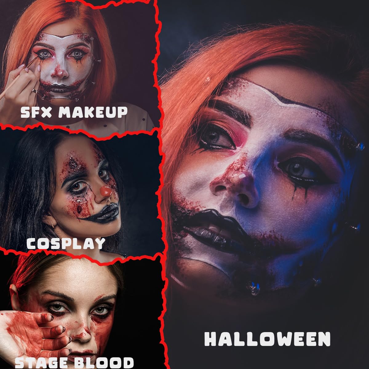 Bowitzki 6PCS Fake Blood Set