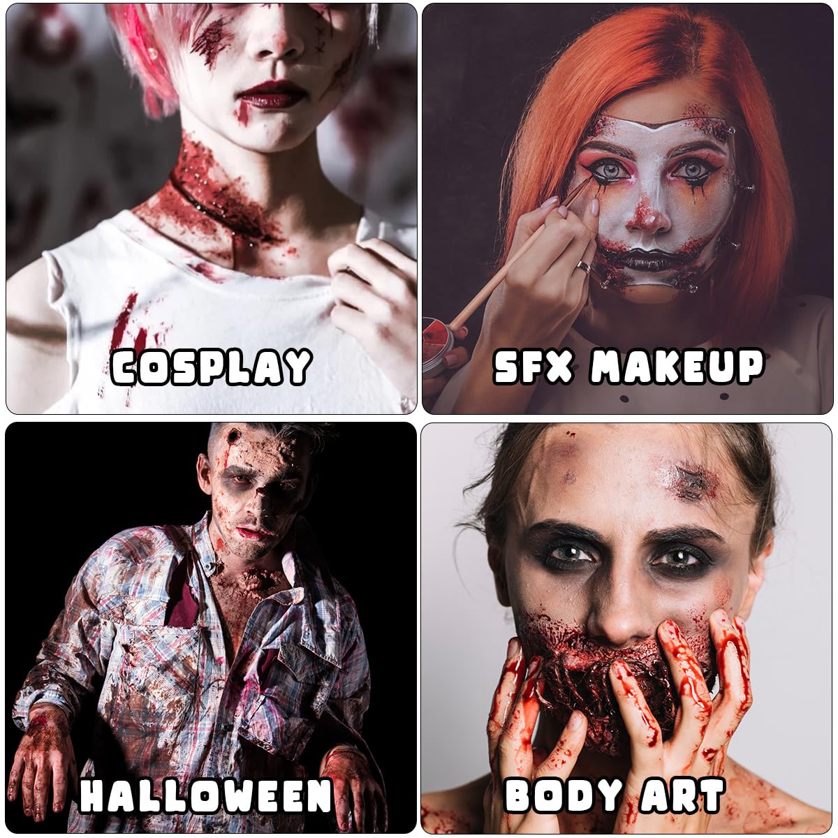 Bowitzki 6PCS Fake Blood Set