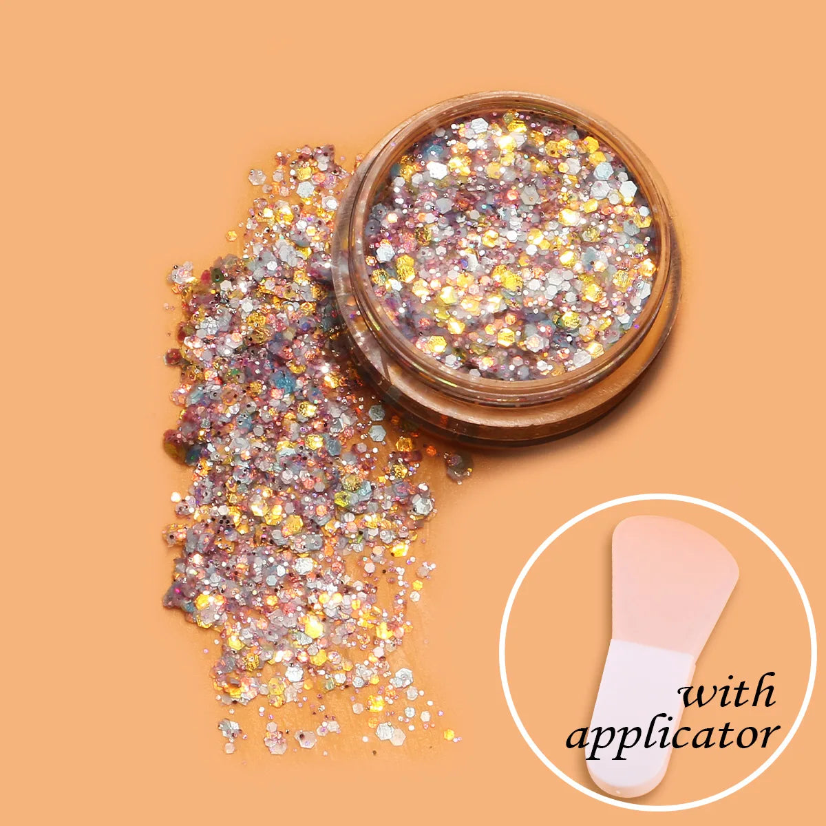 Mermaid Garden – UV Pastel Glitter Cream