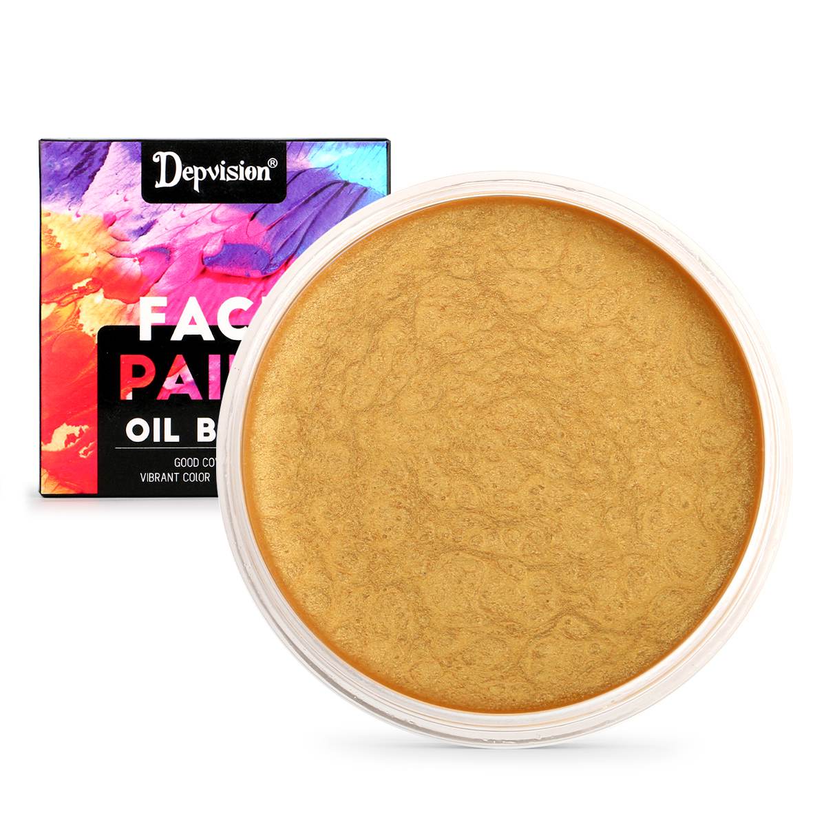 Waterproof Oil Based Face Paint - Gold