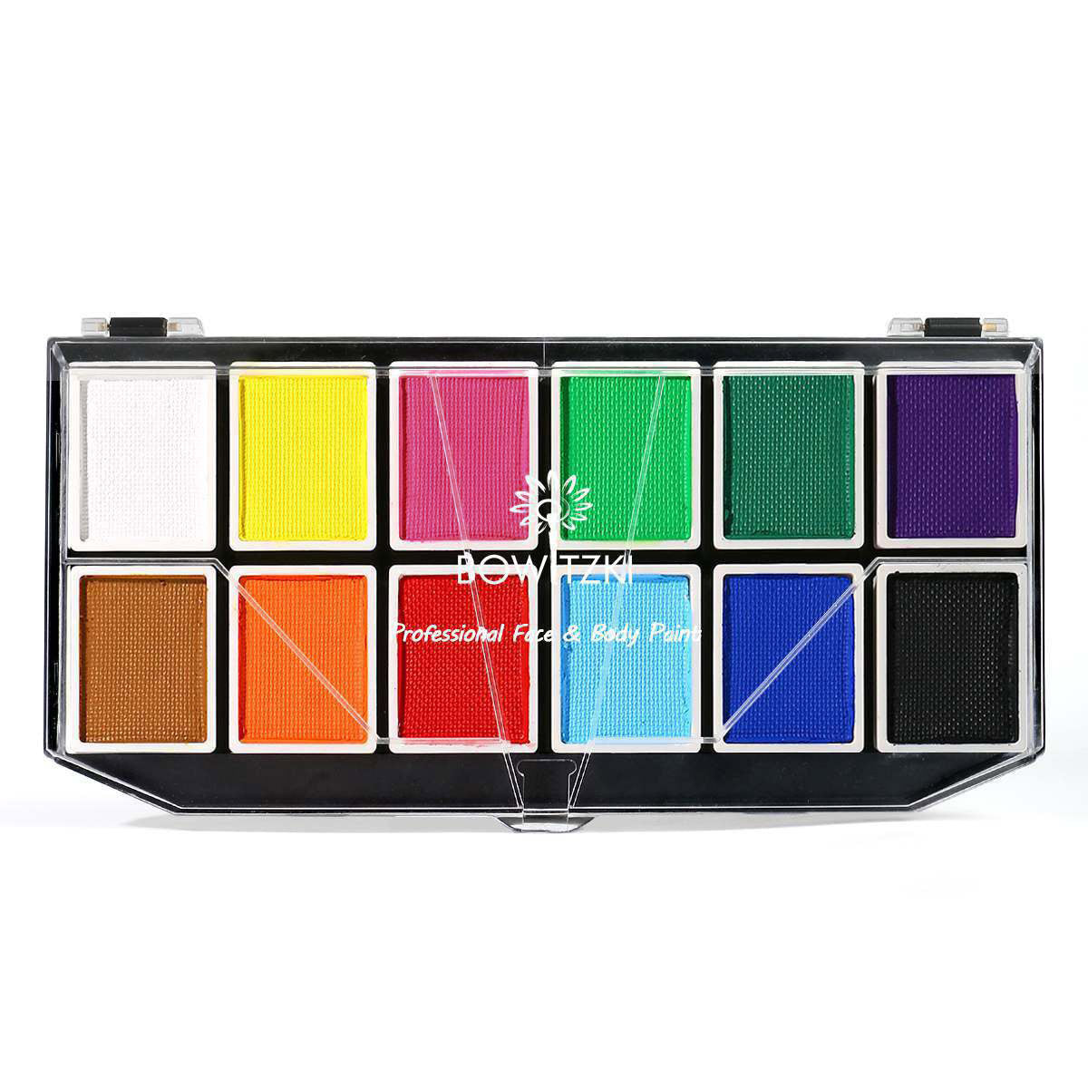 Professionelle Gesichtsfarbe, klassische Palette