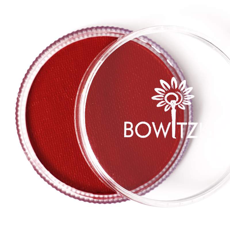 Pastel de pintura facial y corporal profesional de 30 g - rojo