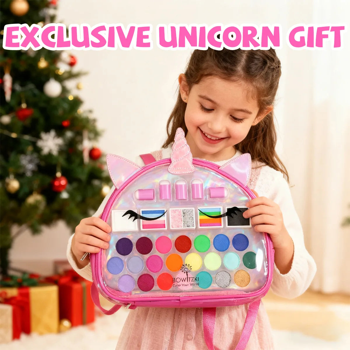 Unicorn Face Paint Kit for Kids - Pink