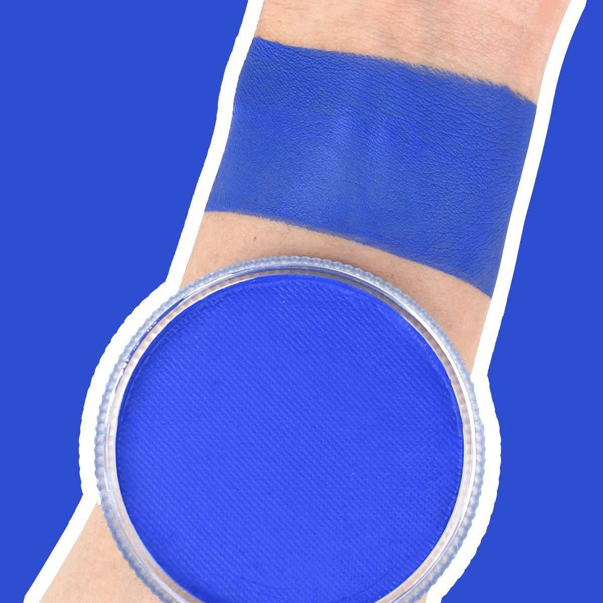 30g Professional Face Body Paint Cake - blue