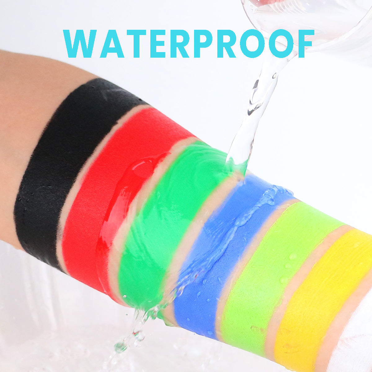 Waterproof Oil Based Face Paint - Bright Green