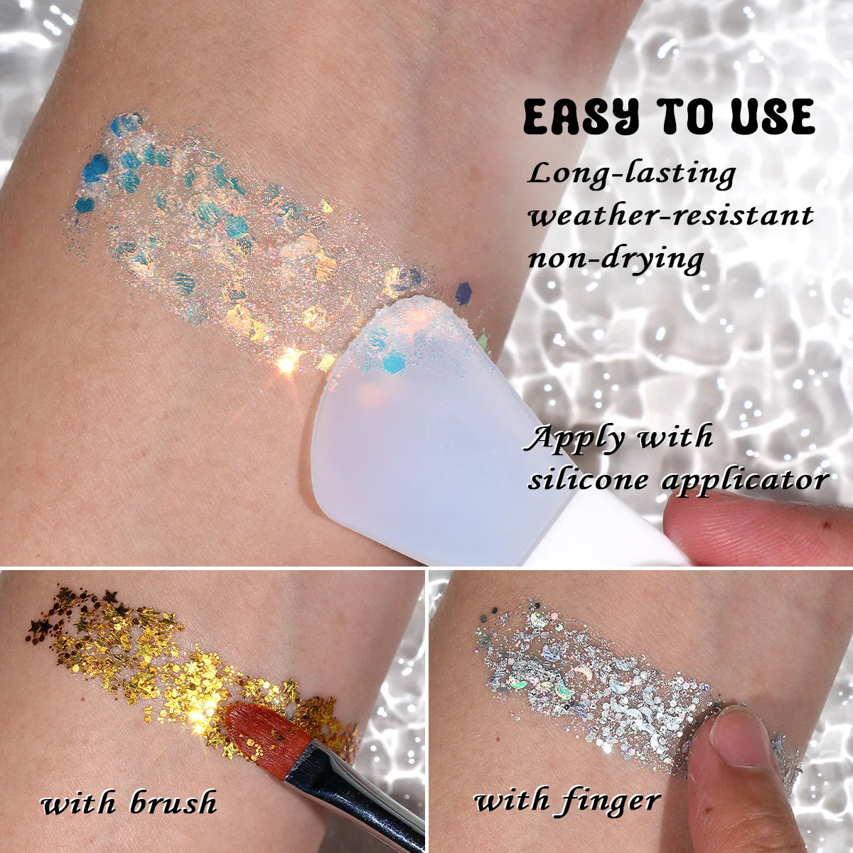 Fairy Dust – UV Pastel Rainbow Glitter Cream