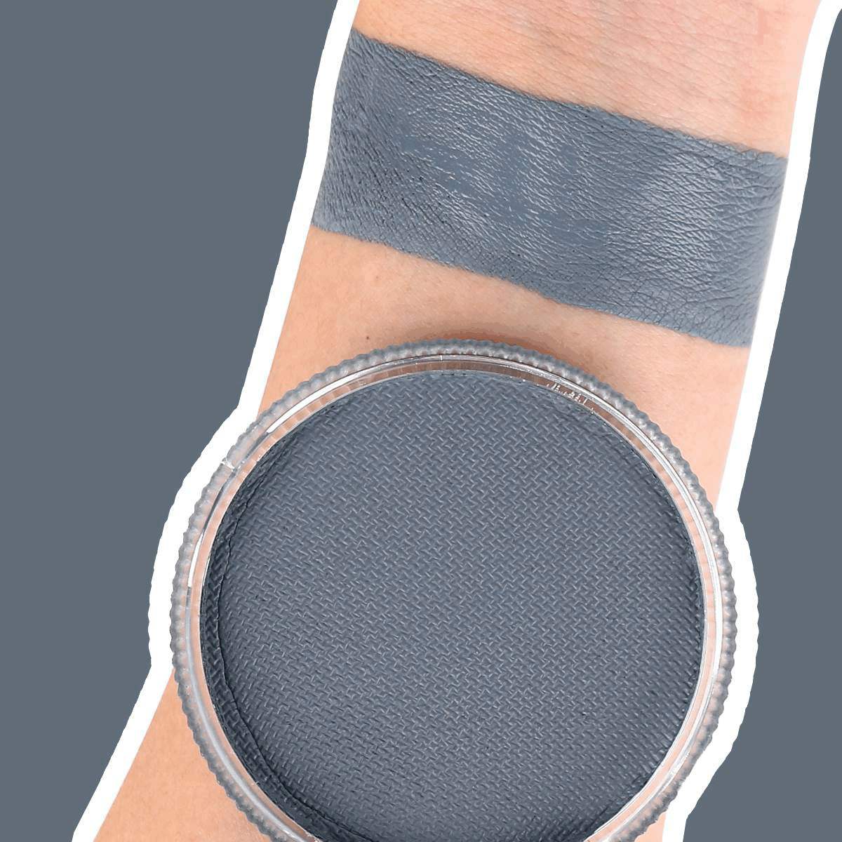 30g Professional Face Body Paint Cake - grey