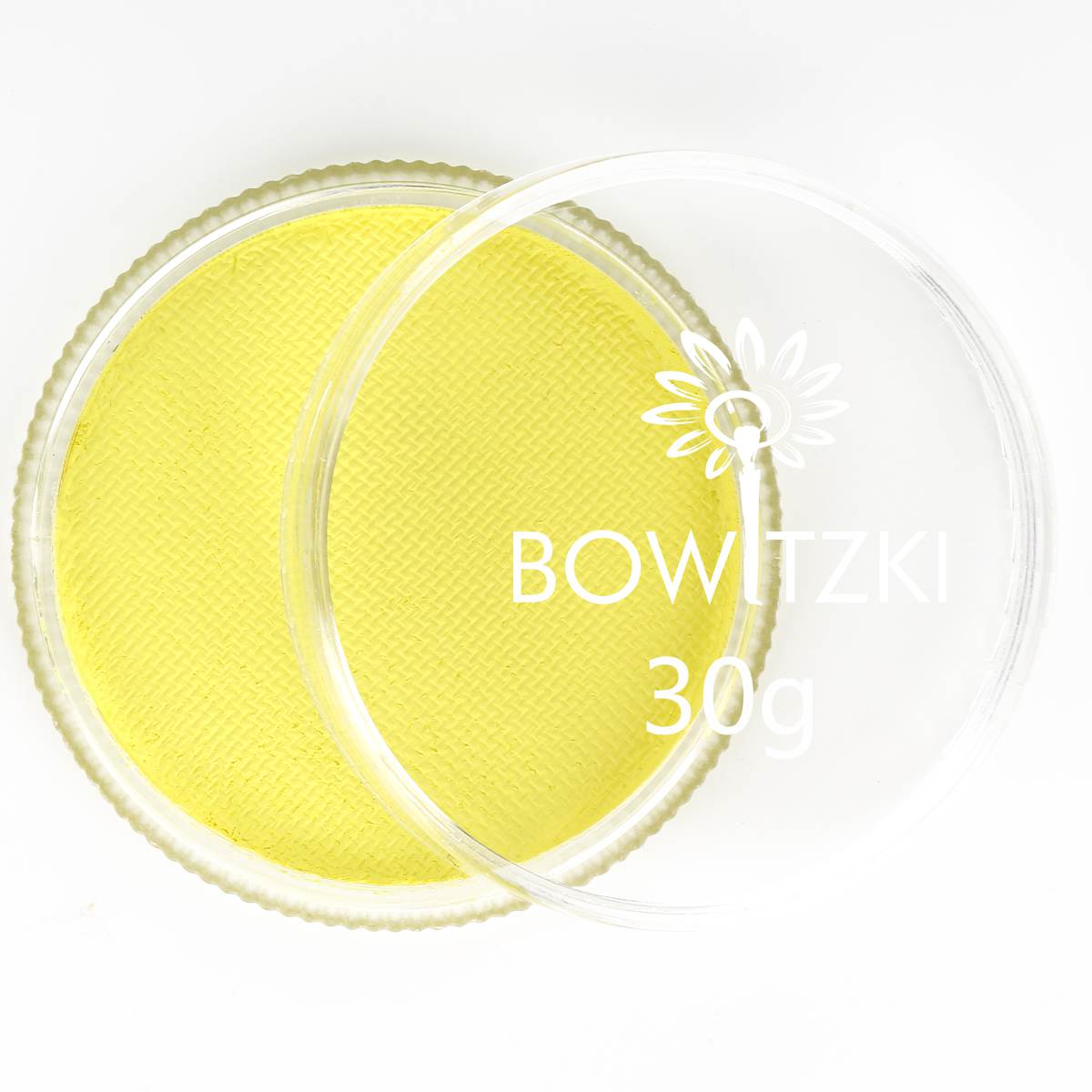30g Professional Face Body Paint Cake - light yellow