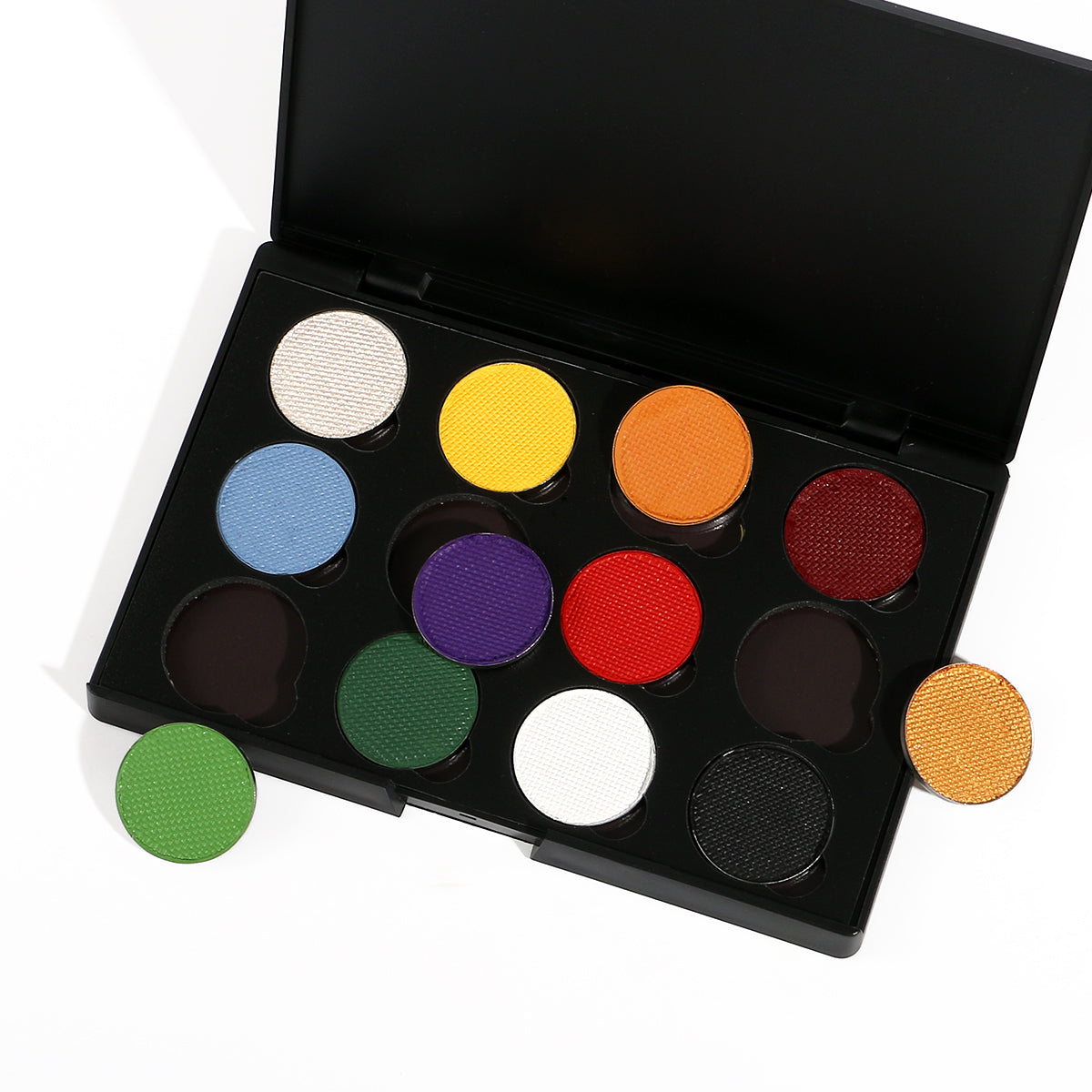 12 Colors Face Paint Retro Eyeliner Magic Palette-fruit