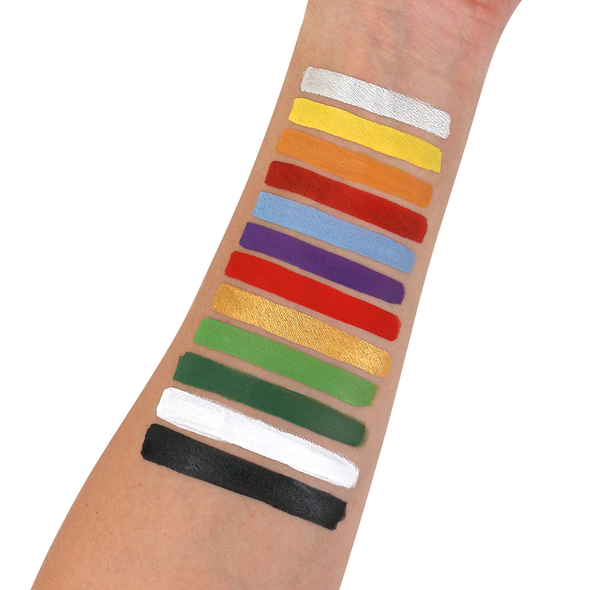 12 Colors Face Paint Retro Eyeliner Magic Palette-fruit