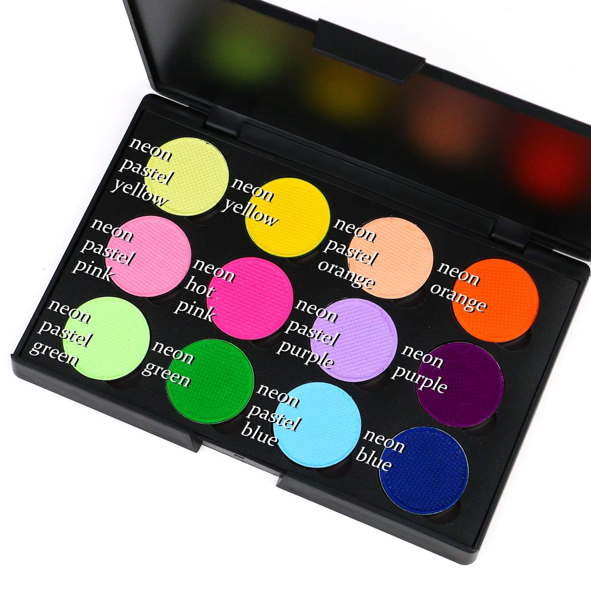12 Colors Face Paint Retro Eyeliner Magic Palette-icecream