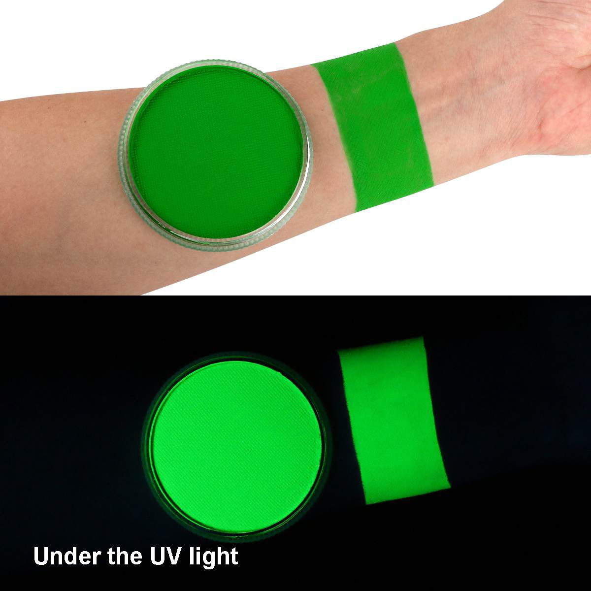 30g FX Face Body Paint Cake - Neon Green
