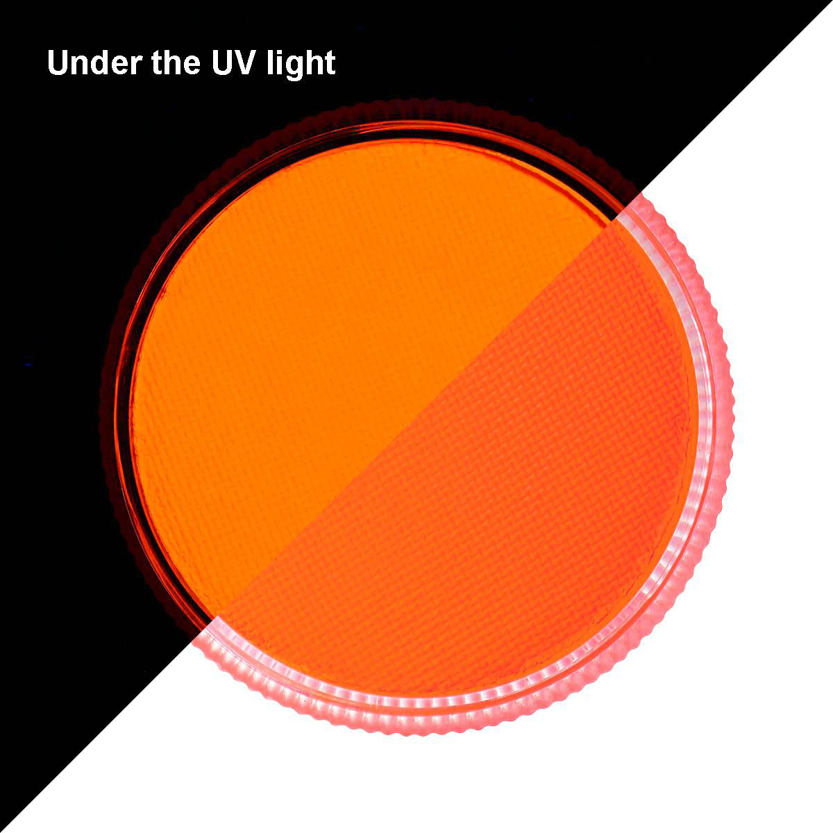 30g FX Face Body Paint Cake - Neon Orange