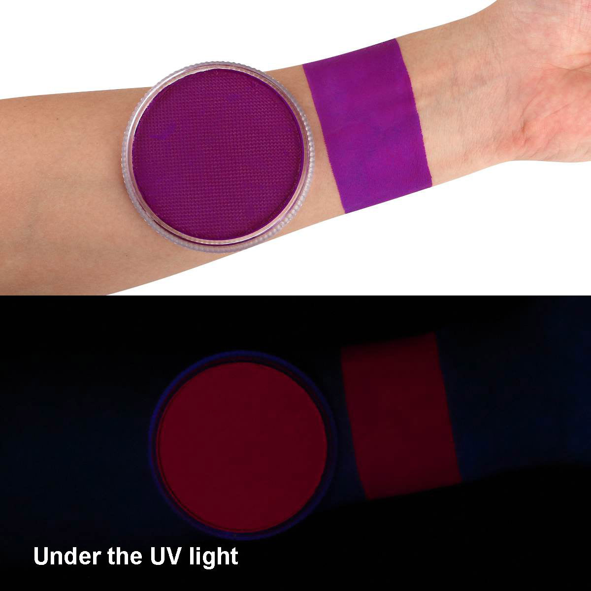 30g FX Face Body Paint Cake - Neon Purple