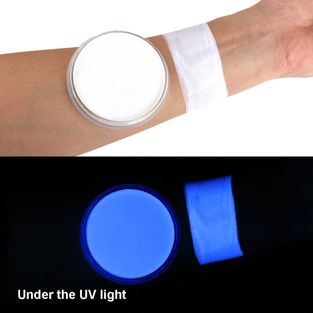 30g FX Face Body Paint Cake - Neon White