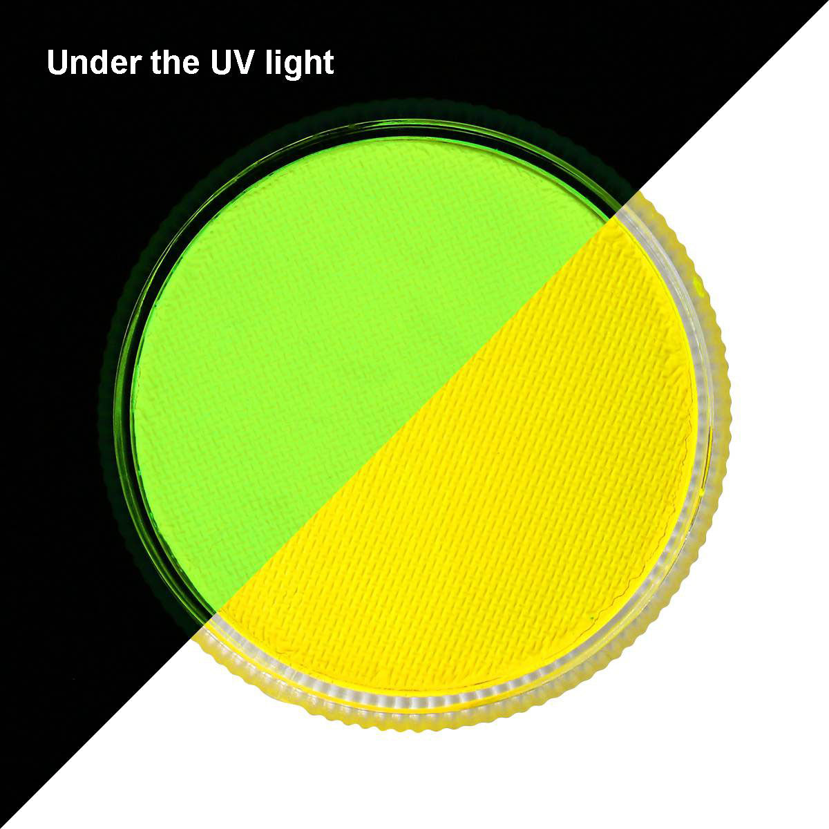 30g FX Face Body Paint Cake - Neon Yellow