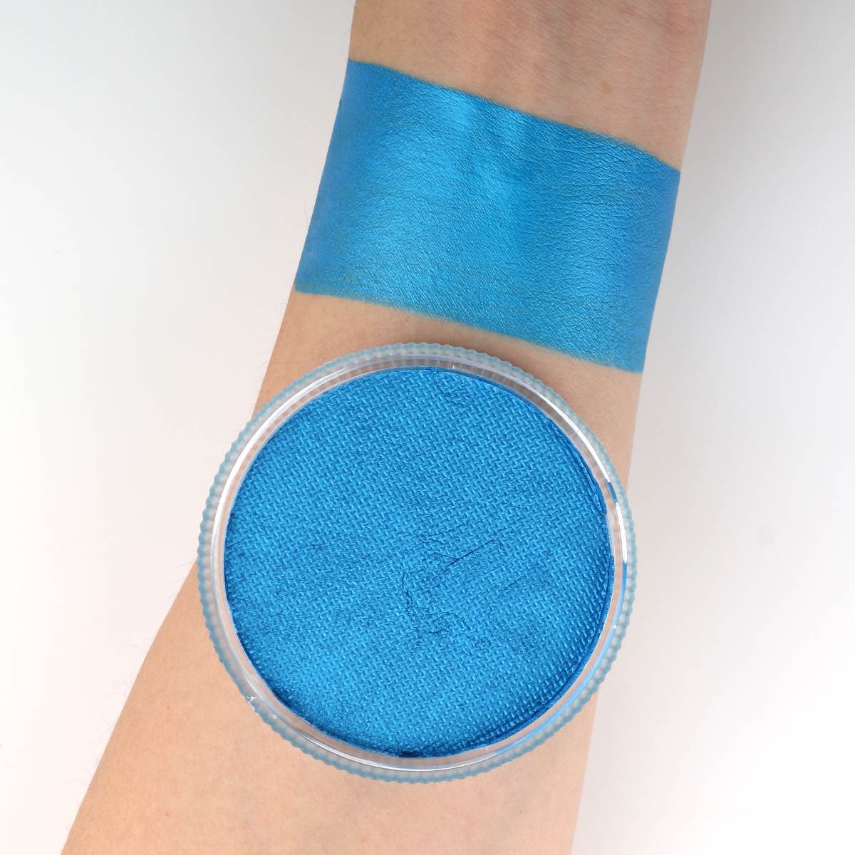 30g Professional Face Body Paint Cake - pearly blue