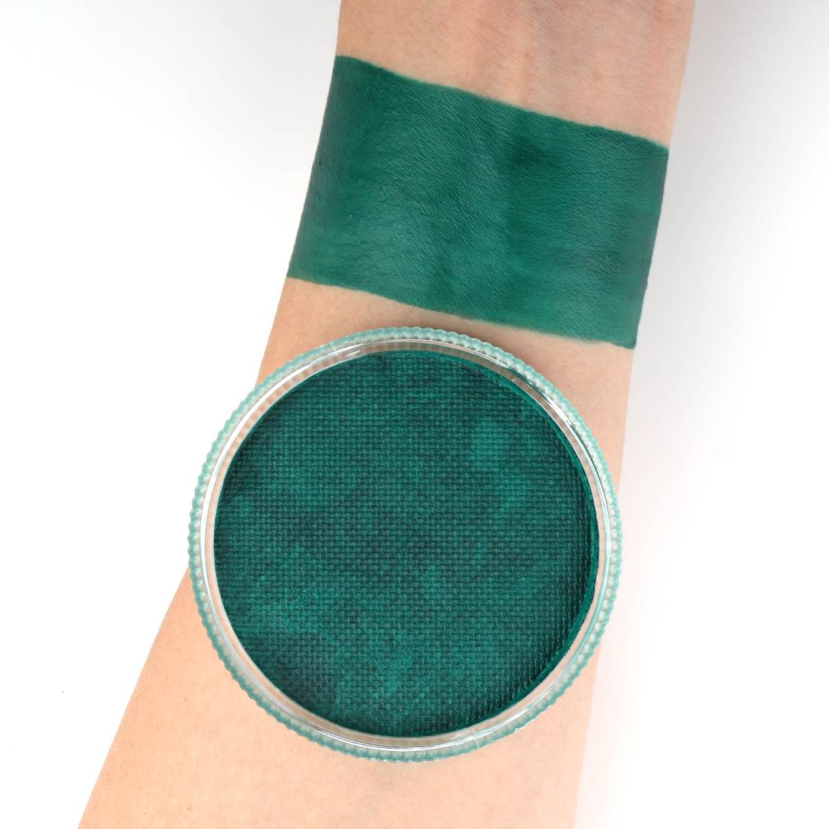 Pastel de pintura facial y corporal profesional de 30 g - verde oscuro nacarado