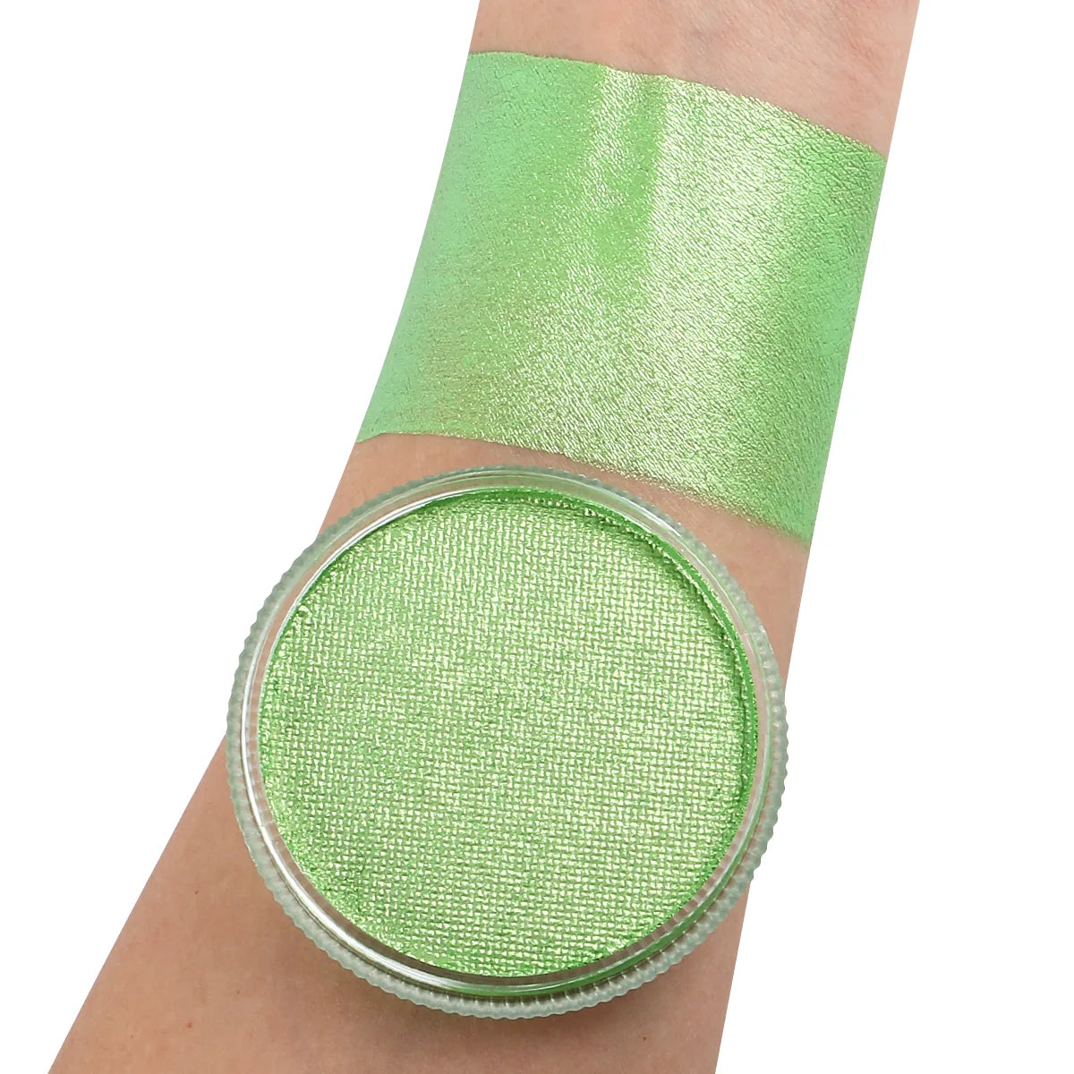30g Professional Face Body Paint Cake - pearly green