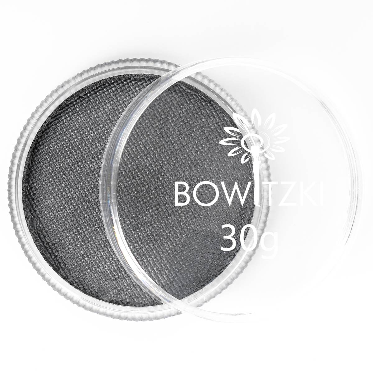 30g Professional Face Body Paint Cake - pearly grey