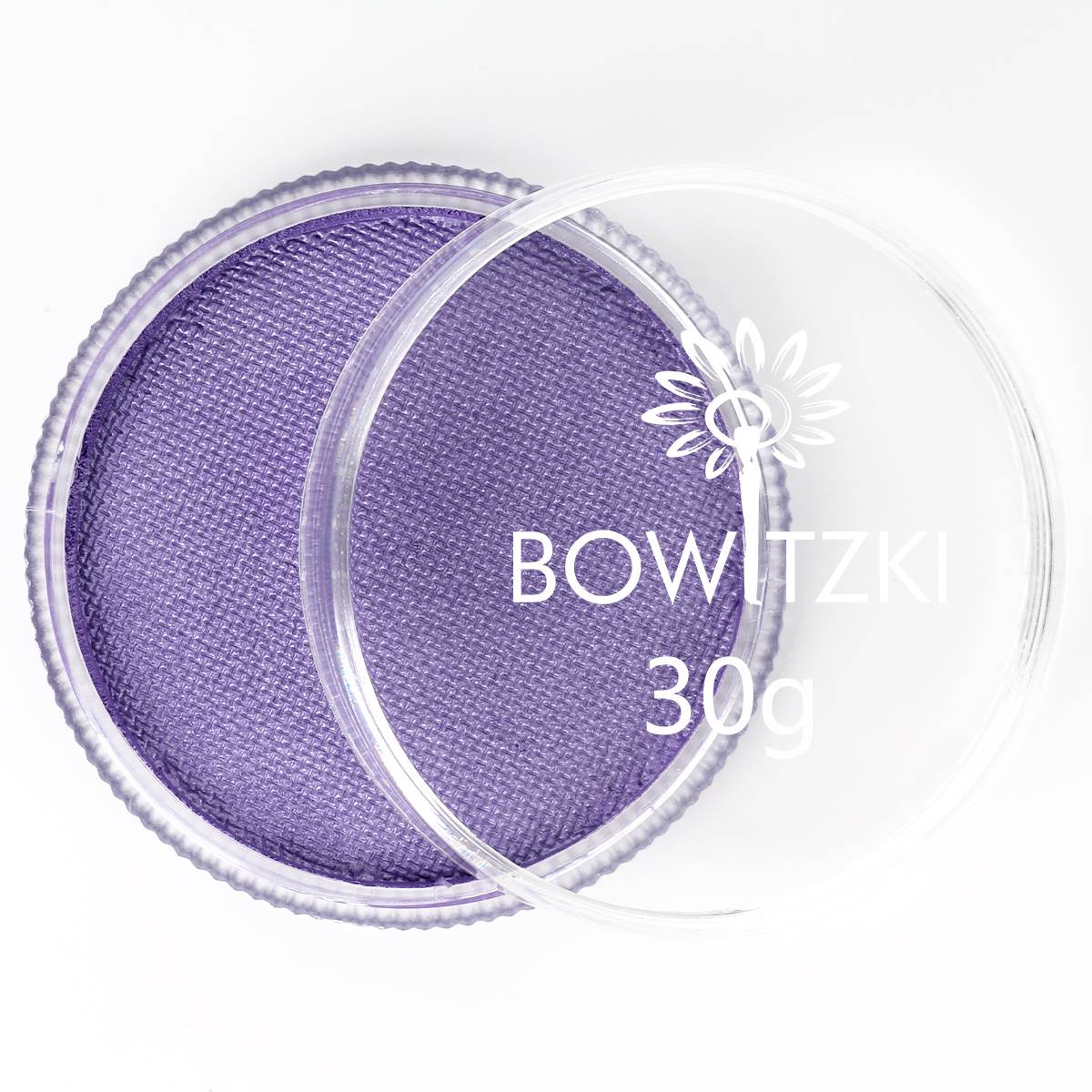 30g Professional Face Body Paint Cake - pearly light purple
