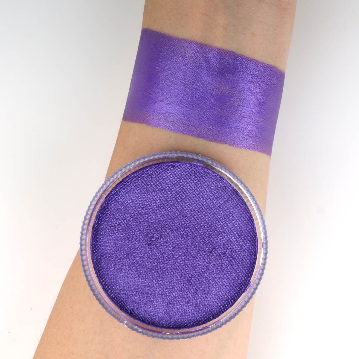 Pastel de pintura facial y corporal profesional de 30 g - morado nacarado