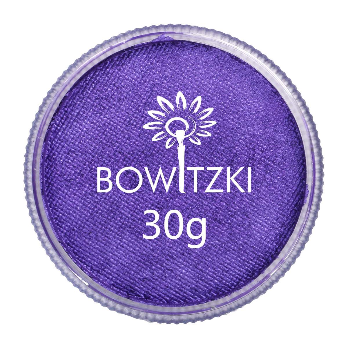 Pastel de pintura facial y corporal profesional de 30 g - morado nacarado